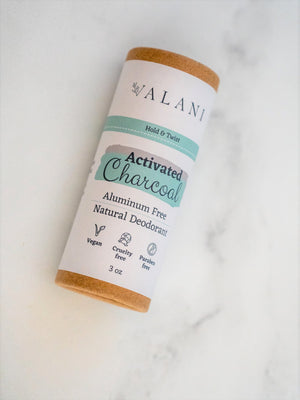 Charcoal Skincare Zero Waste, Vegan Deodorant - VALANI sustainable, vegan, ethical 