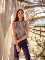 Leang Hemp Top - VALANI sustainable, vegan, ethical women's clothing