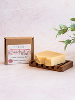 Grapefruit orange facial cleansing bar - all natural, vegan