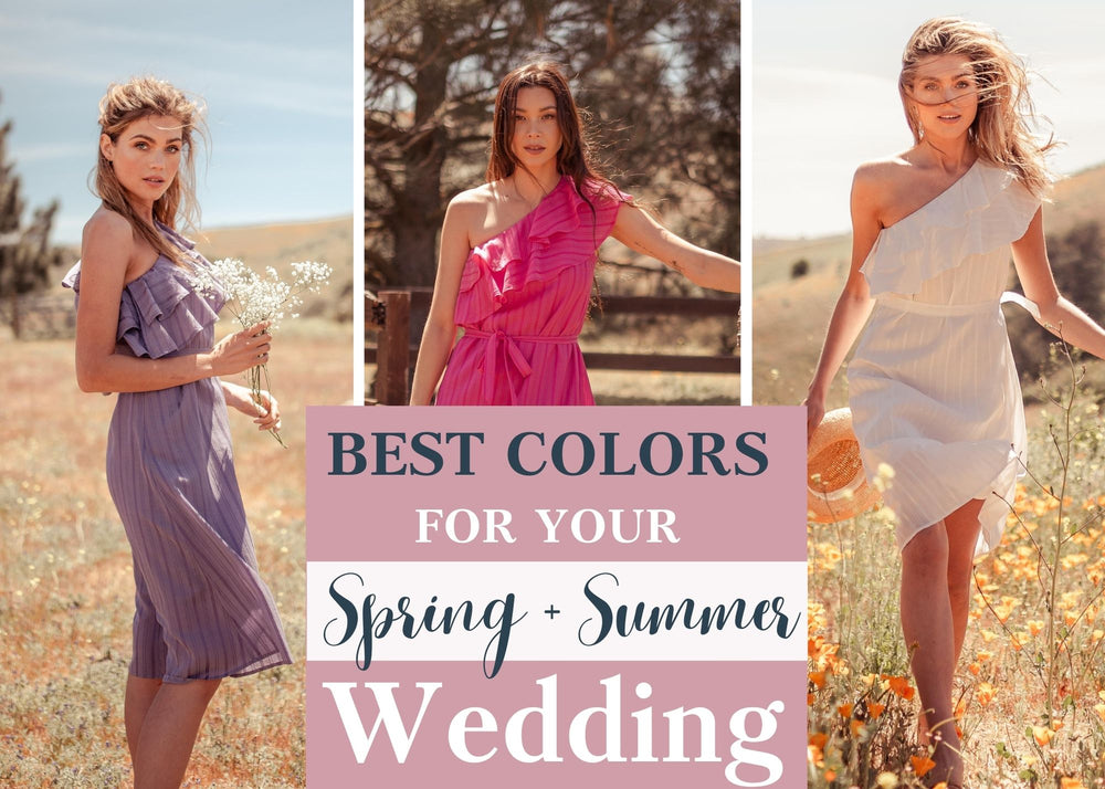 Best Colors for Your 2023 Spring Summer Wedding