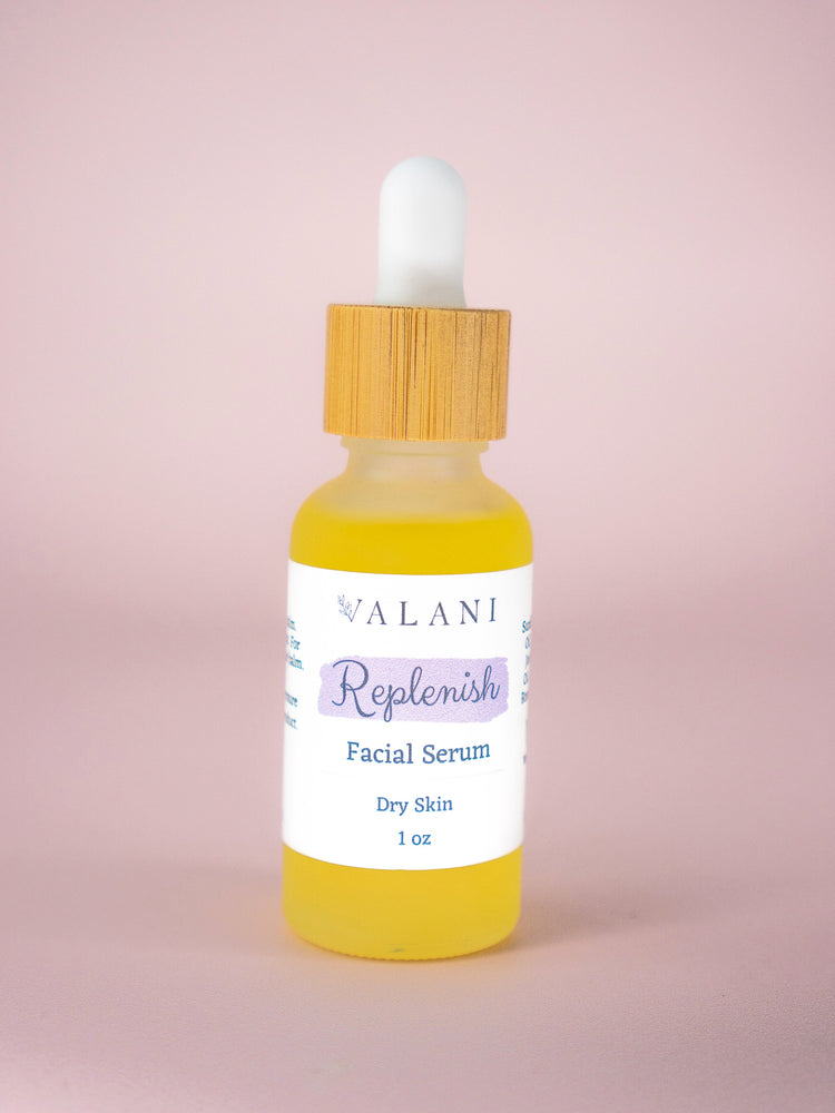 Replenish facial serum - all natural, vegan