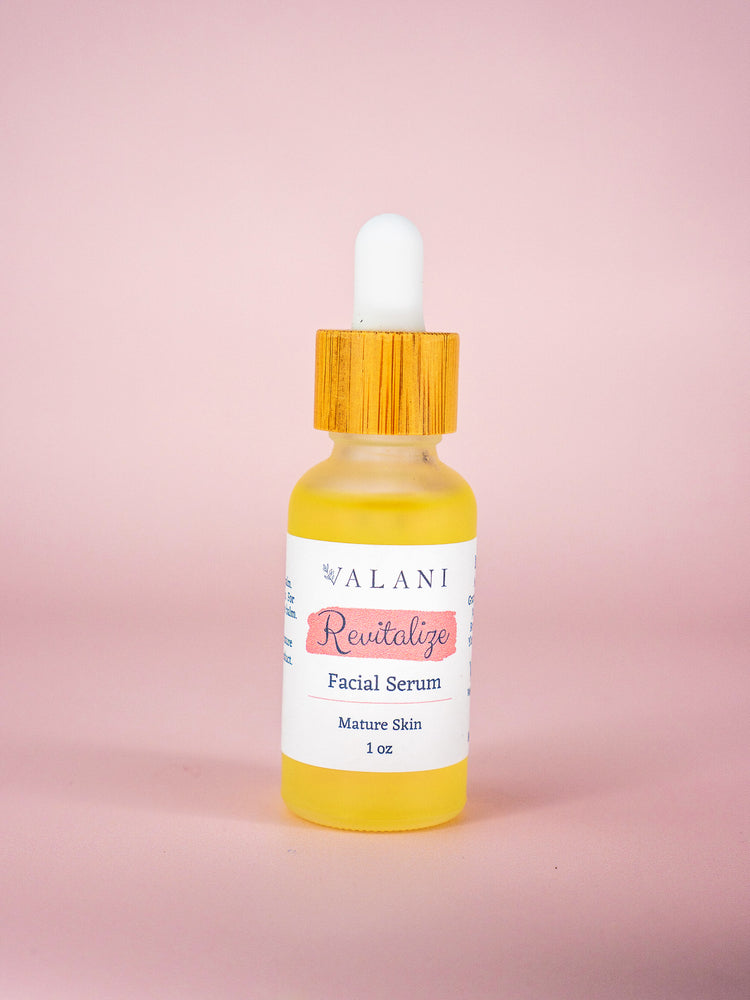 Revitalize facial serum - all natural, vegan