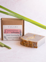 Lemongrass Lavender facial cleansing bar - all natural, vegan