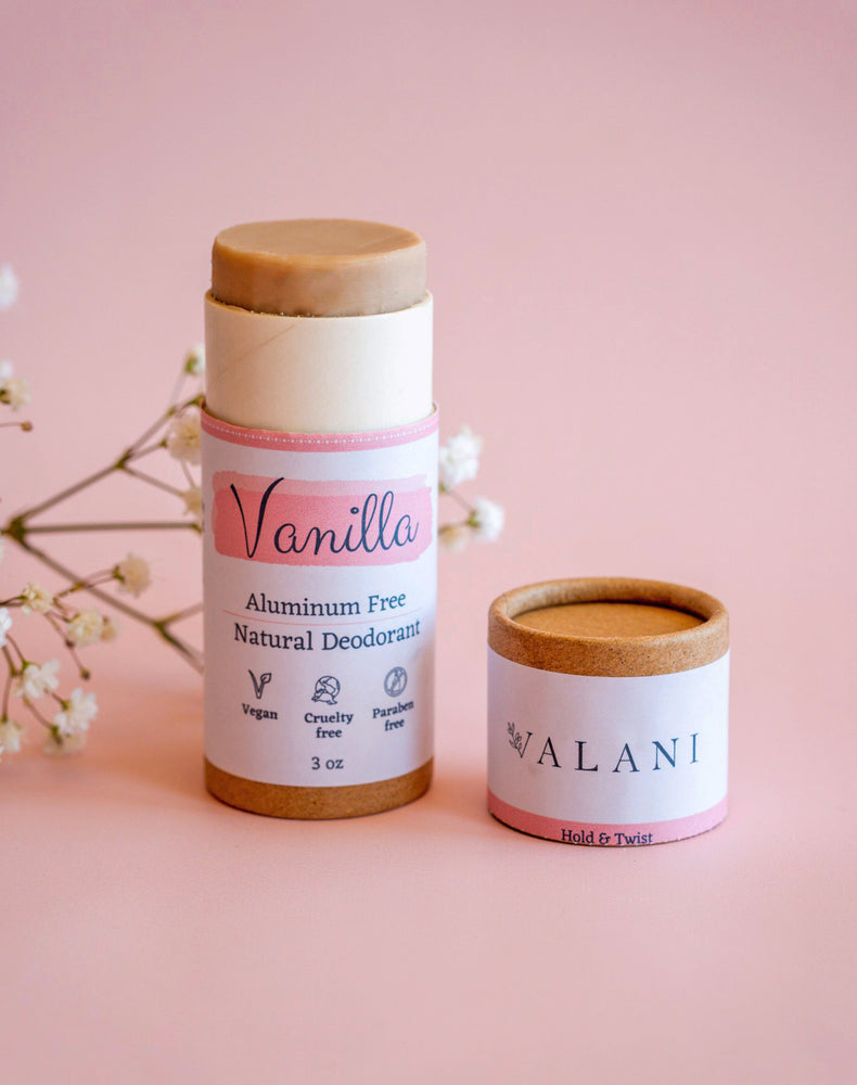 Vanilla Deodorant - all natural, vegan